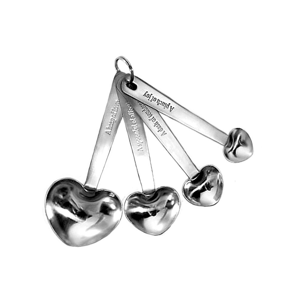 Fashion Craft Love Beyond Measure Heart Shaped Measuring Spoons